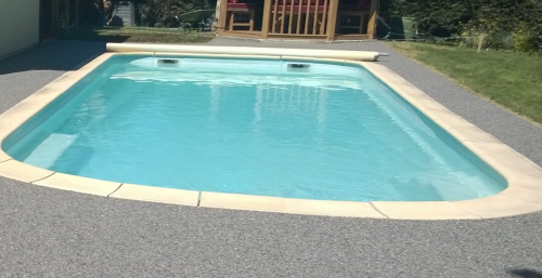 Rénovation du liner d'une piscine