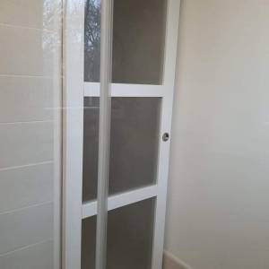 Agrandissement, rénovation et décoration d'une petite salle d'eau - CELINE JOUVANCEAU - La Maison Des Architectes