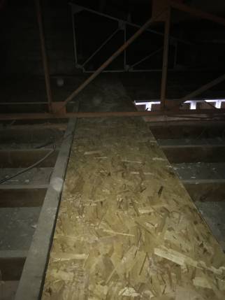 Isolation thermique de combles perdus