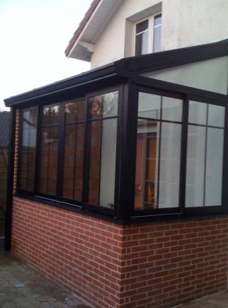 Pose d'un sas d'entrée à Sainte Foy Lès Lyon