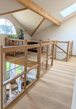 passerelle pour accéder aux combles