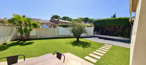 Pose d'une terrasse en dalles