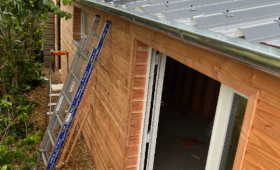 Toiture tôle d'acier