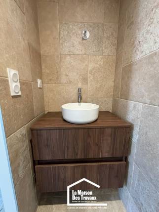 La Maison des Travaux Vannes Sarzeau Pénestin Rénovation salle de bain