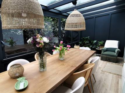 Dommartin (69380) : rénovation complète d'une Véranda