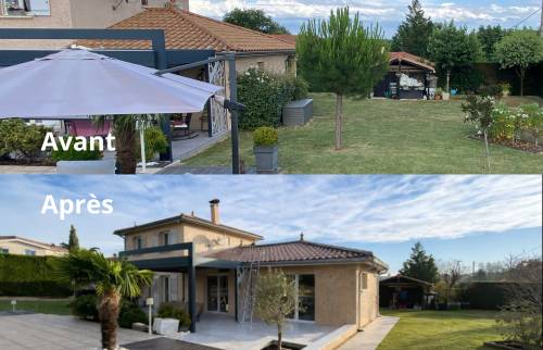 Extension de maison (69126 BRINDAS)