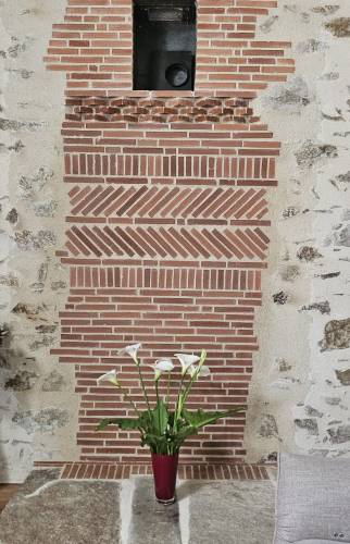 création d'un nouveau mur en briques