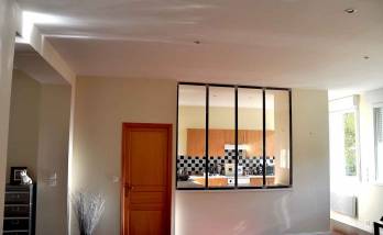 Verrière acier à Pleurtuit