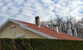 Couverture de toit après travaux de rénovation de toiture - Jujurieux 01640