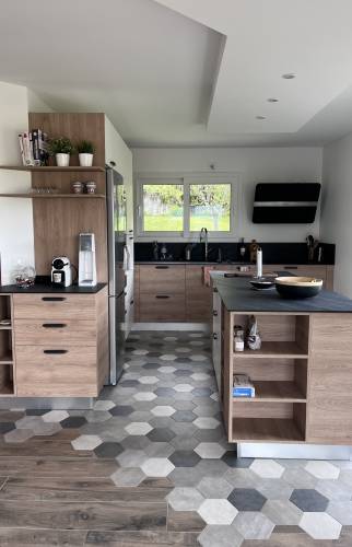 Cuisine - Vue d'ensemble face - Travaux terminés