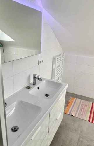 Salle de bain après