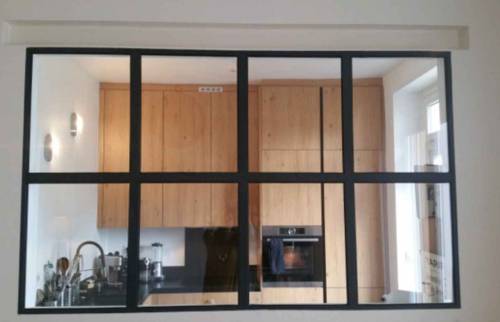 Installation d'une verrière 