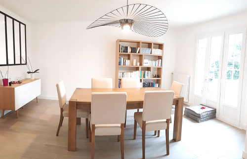 Rénovation contemporaine d’un salon - salle à manger 