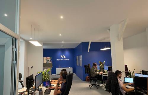 Rénovation complète de bureaux à Nantes