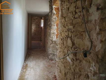 Rénovation énergétique d’une maison à Plouër-sur-Rance en cours de Travaux