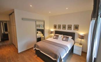 Transformation d'un garage en chambre parentale avec salle de bains