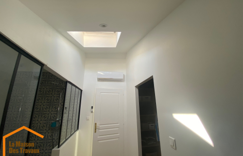 APRES Rénovation des murs et plafond avec isolation thermique en rampant