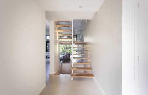 Rénovation d'un escalier vue de face à Toulouse