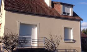 Ravalement de façade d’une maison proche du Mans (72)