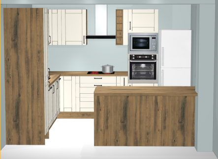 Plan de cuisine - Aubepierre 77390