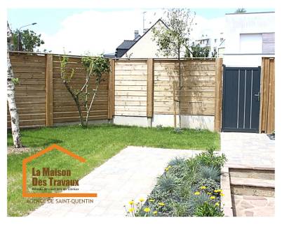 Aménagement des allées de jardin