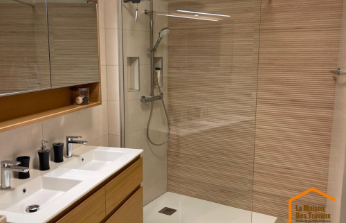 salle de bain rénovée