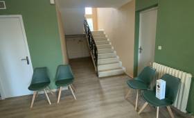 Salle d'attente cabinet psychologue La Maison Des Travaux Ales