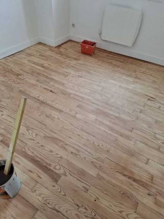 Ponçage du parquet