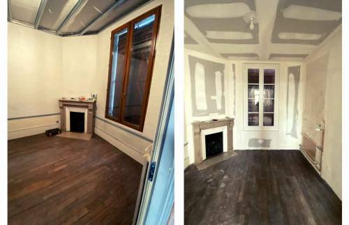 Réfection des murs et des plafonds 