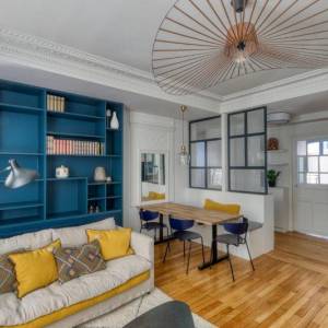 Un haussmannien sur mesure - Katia Figura - Architecte d'intérieur - La Maison Des Architectes