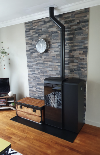 Installation du poêle