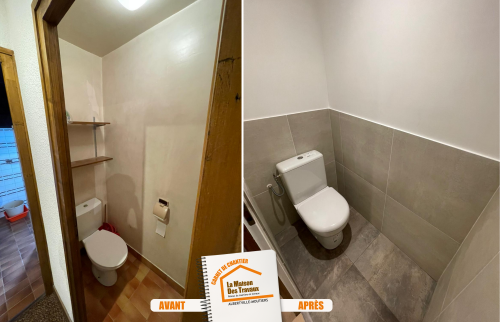 artisan rénovation montagne, réfection entrée appartement, transformation appartement montagne