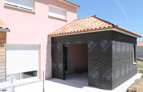 Extension et rénovation d'une maison au Bignon  - Travaux en cours