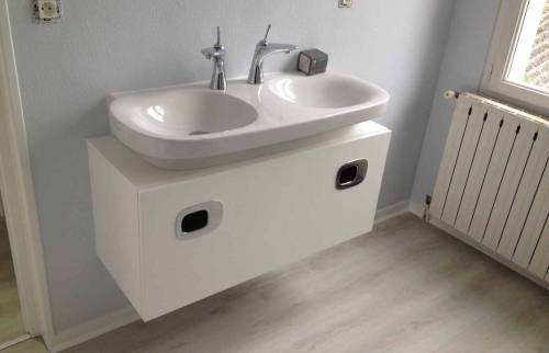 Salle de bain rénovée à Bouc Bel Air