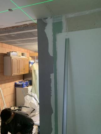 Dépose de l'ancienne salle d'eau à Saint-Grégoire