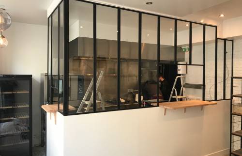 creation verriere atelier restaurantlevallois perret 92300