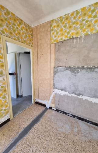 Emplacement du futur radiateur