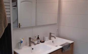 Meuble vasque bois à Huningue