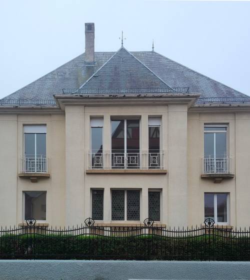 maison de maître abbé muret et façade rénovées
