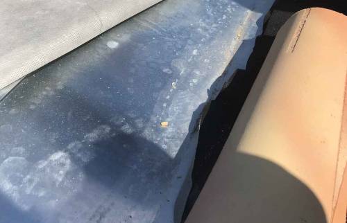 création de cheneaux en zinc