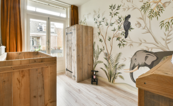 Rénovation murs chambre enfant Haguenau