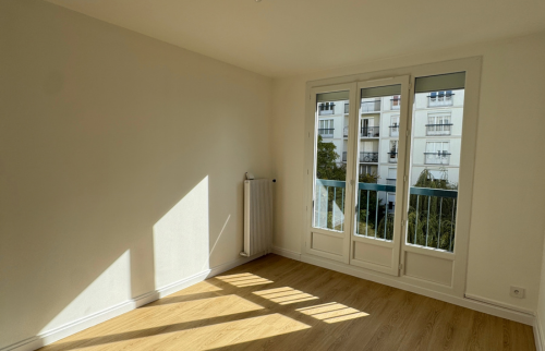 Chambres lumineuses après rénovation complète de l’appartement