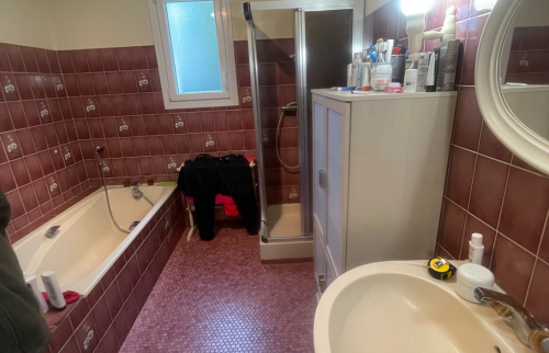 Avant - salle de bain