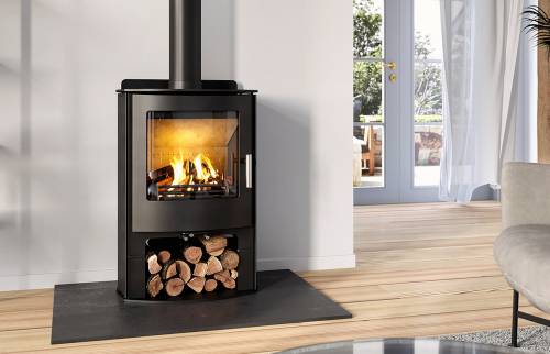 Installation d’un poêle à bois dans une maison à Colombes