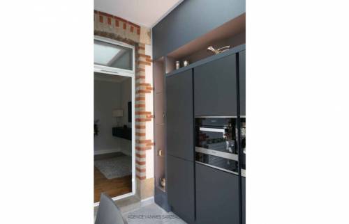 CREATION DE CUISINE DANS UNE EXTENSION A VANNES 56000