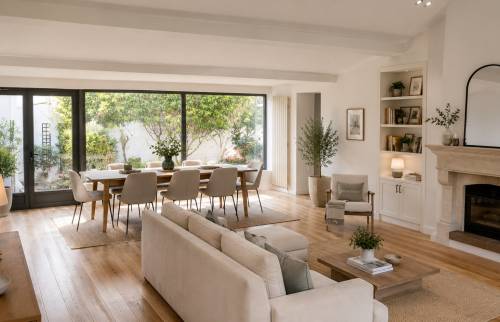 Extension de la maison pour créer une salle à manger Grosrouvre