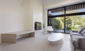 Insert et banquette béton ciré à toulouse