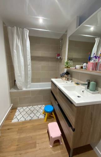Rénovation complète d’une salle de bain et rafraîchissement d’une salle d’eau à Antony