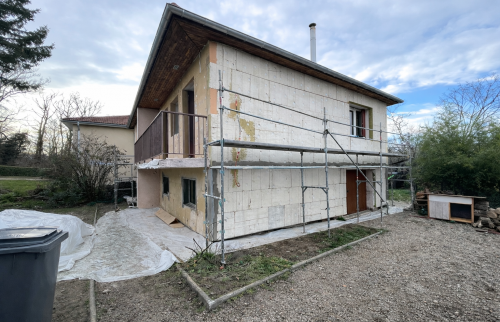 Isolation par l'extérieur à Craponne 69290_Façade 2_PENDANT