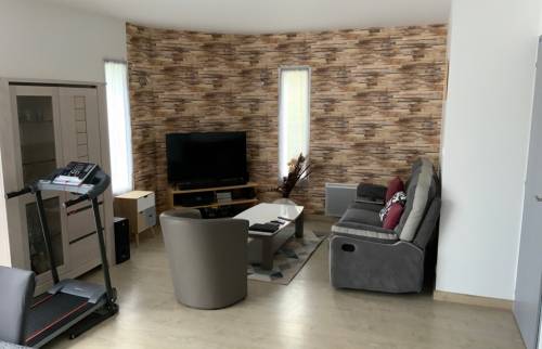 Rénovation murs et plafond après changement de sol salon appartement de Châteaulin (29150)